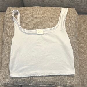 Aritzia White Tank Top